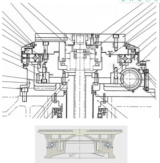 交叉滚子轴承在转台上的应用